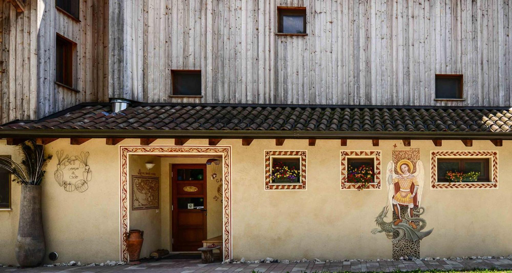 Bioagriturismo Vegan Campo Di Cielo Cesiomaggiore Екстериор снимка